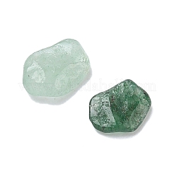 Природный зеленый бисер авантюрин чипов X-G-O103-02