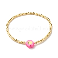 Набор браслетов хейши ручной работы из полимерной глины BJEW-JB07406-03