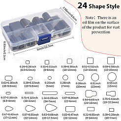 24 шт. набор из быстрорежущей стали смешанной формы с одним отверстием для вырубки отверстий&nbsp;PURS-CL0001-27