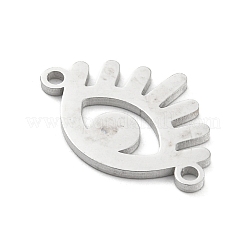 Breloques connecteurs creuses en acier inoxydable 304 anti-ternissement&nbsp;STAS-P332-06P