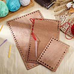 Днища деревянных корзин TOOL-WH0159-02A