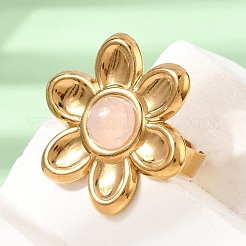Anelli aperti con polsino in acciaio inossidabile 304 per donna&nbsp;GG-CBA7994-02G-15