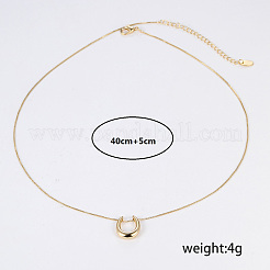 Классические латунные подвески-подковы&nbsp;LK4242