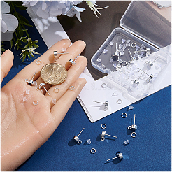 Accessoires de clous d'oreilles en laiton&nbsp;KK-CN0003-42S