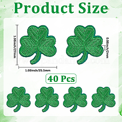 40 Stück selbstklebende Patches zum St. Patrick's Day&nbsp;PATC-CY0001-51A
