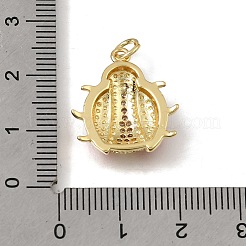 Ottone micro spianare pendenti zirconi&nbsp;KK-C262-28G