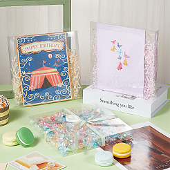 Прозрачная пластиковая ПВХ коробка подарочная упаковка CON-WH0099-32E