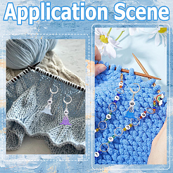 Акриловый кулон в виде цветка HJEW-SC00067