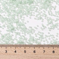 MIYUKIラウンドロカイユビーズ  日本製シードビーズ  （rr370)シーフォーム光沢  15/0  1.5mm  穴：0.7mm  約5555PCS /ボトル  10 G /ボトル&nbsp;SEED-JP0010-RR0370