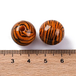 Непрозрачные акриловые бусины&nbsp;OACR-Q102-01E