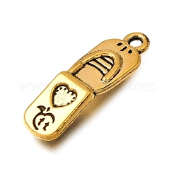 Tibetischer stil Aluminium Anhänger & Charms&nbsp;AL-CBA991B-05AG