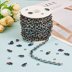 Kit de fabrication de bijoux de chaîne de bricolage&nbsp;STAS-SZ0002-26