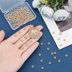 100 шт. разделительные бусины из нержавеющей стали 304&nbsp;STAS-UN0057-94