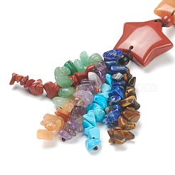 Звездная чакра висит орнамент AJEW-I059-01