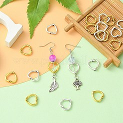 20шт 2 цвета рамка из бисера в тибетском стиле TIBEB-YW0001-20