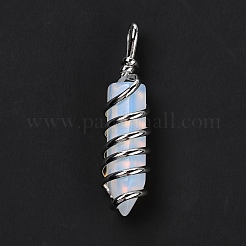 Опалитные большие остроконечные подвески&nbsp;G-I322-05P-09