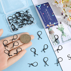 40 шт. фурнитура для сережек из нержавеющей стали 304&nbsp;STAS-SC0009-31EB