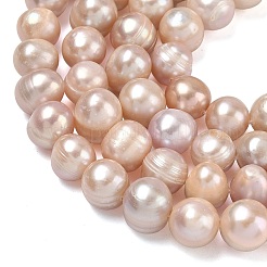 Нити из натурального культивированного пресноводного жемчуга&nbsp;PEAR-L034-12C