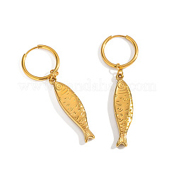 Серьги-кольца из нержавеющей стали&nbsp;ZZ6845