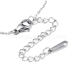 Anlaufgeschützte Gliederarmbänder aus 201 Edelstahl&nbsp;LS-BJEW-T011-JN497-1
