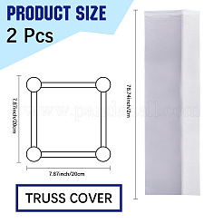 2 Stück Spannstoff-Traversenabdeckung&nbsp;DIY-CN0003-36B