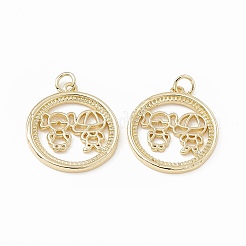 Латунные подвески&nbsp;KK-E068-VB200