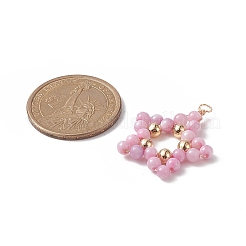 7шт 7 цвета натуральные пресноводные окрашенные подвески из бисера&nbsp;PALLOY-JF01978