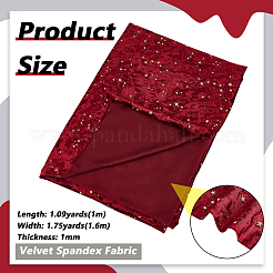 1 m Samt-Spandex-Gewebe&nbsp;DIY-BC0017-52C