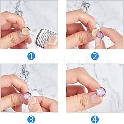 Componentes de anillos de dedo de acero inoxidable 304 ajustables con recubrimiento iónico (IP)&nbsp;STAS-P291-01A-G