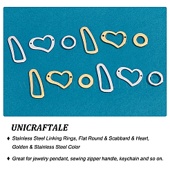 12 шт. 6 соединительных кольца из нержавеющей стали 304&nbsp;STAS-UN0040-39