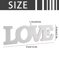 Буквы из мдф на свадьбу DJEW-WH0007-45