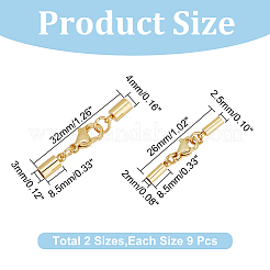 18 набор из 2-х видов карабинов из нержавеющей стали 304 STAS-UN0044-86