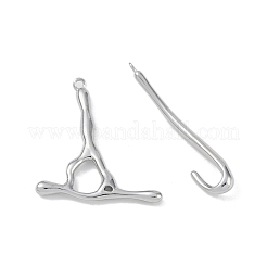 Латуни Переключить застежками KK-U020-05P