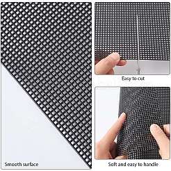 4 лист прямоугольный пластиковый сетчатый холст листы&nbsp;DIY-CP0012-72B