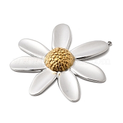 Большие двухцветные подвески из нержавеющей стали 304&nbsp;STAS-B120-01GP-02