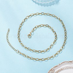 Женские цепочки-тросы из нержавеющей стали 304 толщиной 4 мм&nbsp;NJEW-JN05597