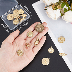 16 шт. 8 стиля подвески из нержавеющей стали 304&nbsp;STAS-BBC0006-36