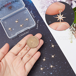 Латунь подвески циркония кубической&nbsp;KK-BBC0005-22