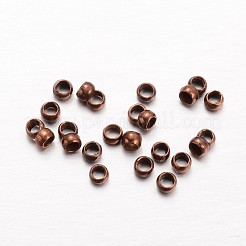 Rondelle латунь обжимной бисер&nbsp;KK-L134-27R