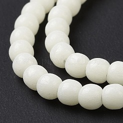 Светящиеся стеклянные бусины GLAA-H018-01B