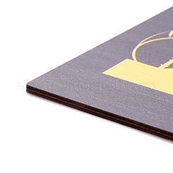 Tablero de densidad de tema eid adorno de pared de madera colgantes de placa de puerta&nbsp;HJEW-C004-01D