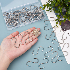 60 шт. S-образные крючки из нержавеющей стали марки 304 STAS-PH0006-72