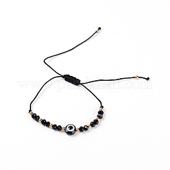 Регулируемые браслеты из восковой оплетки&nbsp;BJEW-SZC0001-01A