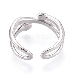 Настройки латунных манжетных колец X-KK-T076-58P