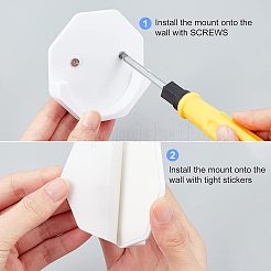 8шт. вешалка для АБС-пластика HJEW-OC0001-04