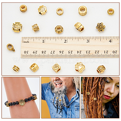 96 шт. 16 вида бусин в тибетском стиле в европейском стиле DIY-NB0012-43B