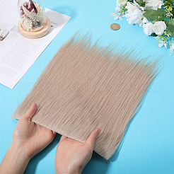 Ткань из квадратов из искусственного меха BJEW-WH0515-11C