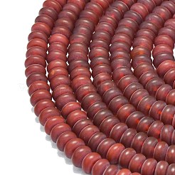 Окрашенные и нагретые нити из натурального сердолика G-P575-A26-8x5mm