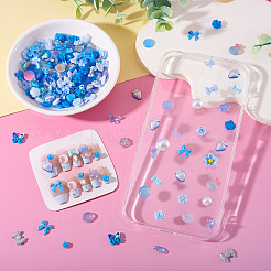 30 г светящихся непрозрачных кабошонов из смолы&nbsp;CRES-TA0001-55A