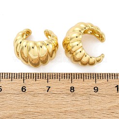 Серьги-манжеты из латуни EJEW-H158-22G